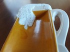 Vintage Large Beer Mug Ashtray Ash Tray   Free Ship