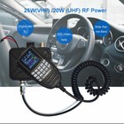 Anysecu Wp9900 Dual Band Mini Mobile Radio Vhf Uhf 25w Two Way Radio Us Stock