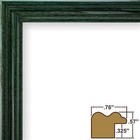 Craig Frames Wiltshire 200  Hunter Green Hardwood Picture Frame