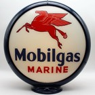 Mobilgas Marine Gas Pump Globe 13 5  - Ships Assembled  Ready For Your Pump  