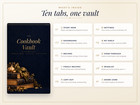 Cookbook Organizer Google Sheets   Recipe Tracker   Cookbook Collection Catalog