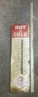 Vintage 1950s-60s Dr Pepper Soda Pop - Hot Or Cold Large 26 5    Metal Thermometer