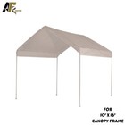 Heavy Duty Replacement Top Valance Cover For Canopy White Beige Silver