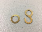 Set Of 3 Hooks And 3 Rings For One Day Cuckoo Clock Chains  New