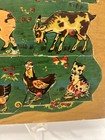 Vintage Simplex Wooden Peg Puzzle Farm Animals Wood Holland 1950s 14 Pieces