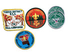 Lot Of 45  Scouts Bataches Camporee Tunxis Fairfield Red Cross Various Colors