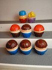 Lot Of 8 Vintage 1980s Fisher Price Little Tikes Chunky Toddle Tots