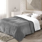 Electric Heated Blanket King Size 90x100 Dual Control Fleece Machine Washable