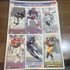 1993 Mcdonald s Nfl Limited Edition Gameday Collector Cards Full Set All 3sheets
