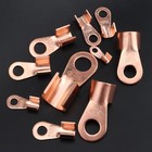 Non-insulated Open Copper Ring Termina Battery Crimp Connectors Lugs Terminals