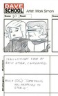 Mark Simon Hand Drawn Production Lego X-men Apocalypse Storyboard Page  ms