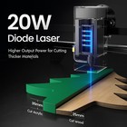 Longer Ray5 20w  Laser Engraver Machine  24000mm min  Used-c      Free Honeycomb
