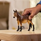 Schleich Farm World - Large 5  Mule Toy For Kids  Realistic  5 Inches  Multi