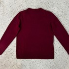 Crewcuts By J crew Boy   s Deep Red Cashmere Crewneck Sweater Size Xl 12-14