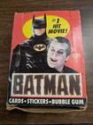 4 Pack Lot 1989 Topps Batman Series 1 Fresh From Box Nice 