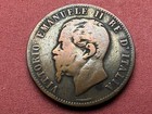 1867 Italy 10 Centesimi Coin     H Birmingham Uk Mint          w44