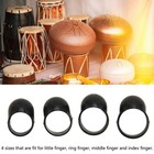 4pcs Tongue Drum Finger Picks Assorted Sizes Perfect Fit Plastic Cement Handpan