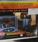 Kero-world Kw11f 10 000 Btu Radiant Style Kerosene Wick Heater Heats 450 Sq Ft