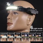 Lumi Light Usb Headtoarch Rechargeable Sensor 270 Degree Light Us 1