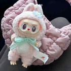 Authentic Pop Mart Labubu Mokoko V1 Close To Sweet Plush Doll Keychain Hot Gifts