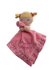 Garanimals Pink Plush Baby Doll Lovey Security Blanket 13  Satin Best Friend