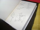 Aerosmith Signed Book Rare Autograph And Poster