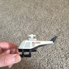 Tonka Nasa Non-military Helicopter Plastic White Black 1985 Diecast Toy