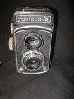 Vintage Yashica A Twin Lens Camera 80mm 3 5 Yashimar Yashikor 6x6