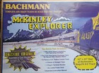 Bachmann Mckinley Explorer Ho Scale Train Set Alaska Gp40 Item  00624 New Sealed