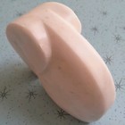 Mid Century Minimalist Style Marble Stone Elephant Sculpture