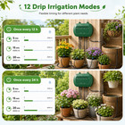 15m Solar Drip Irrigation System  Automatic Greenhouse Watering Kit With Hose