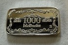 1 Gram  999 Silver Scrooge Mcduck 1000 Mcbucks Disney