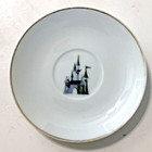 Vintage - 1960 s Disneyland Castle - Replacement Saucer For Tinkerbell Tea Set