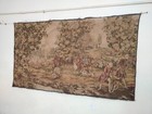 Beautiful Vintage French Tapestry Pictorial Wall Hanging Home Decor Tapestries
