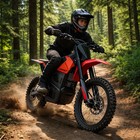 Electric Dirt Bike 3000w Peak Electric Motorcycle 48v 23 4ah E-moutainbike 40mph