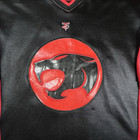 Vtg  Thundercats Jersey Adult 2xl Black Red Athletic Fit  83 Warner Bros  Mens