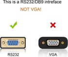 Usb To Rs232 Serial Adapter Usb A Male To Db9 Pin Female Serial 6 6 Ft Pl2303