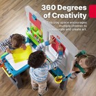Step2 Great Creations Art Center  Kids 45  H X 39 5  W X 26 5  D  Grey  Blue