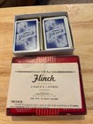 Vintage Flinch Card Game Complete Parker Brothers 1951 Classic Family Red Box