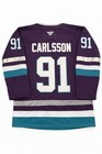 Leo Carlsson Jersey Mens Large Size 52 Anaheim Ducks Stitched  91