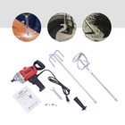 Drill Mixer Set With Spade Handle Electric 1050w Corded Mixing Drill Machine
