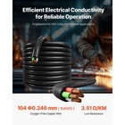 100 Ft 10awg Premium Electrical Power Cable Extension Cord Copper Wire 600v