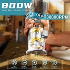 Cordless Compact Router For Makita 18v Battery  bare Tool   6 Variable Speeds Ro