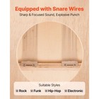 Cajon Box Drum Wooden Birchwood Compact Percussion Instrument With Snare Wires