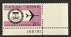 Travelstamps  Canal Zone Stamps Scott  c45 - 20   Air Mail Mnh Og    Numbered