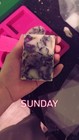 Homemade Floral White Purple Rectangular Body Bar Soap Regular Unisex