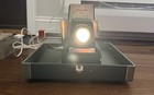 Argus 300 Automatic Slide Projector Vintage Tested Powers On With Case