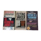 Ufo Vintage Paperback Book Lot Of 3 - Aliens - Flying Saucers - Ufos - Vintage