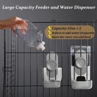 35oz Rabbit Feeder bunny Water Dispenser pet Water Bottle For Cage