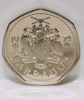 Uncirculated 1974 Barbados  1 Proof Coin Beautiful Luster Comes In Capsule
